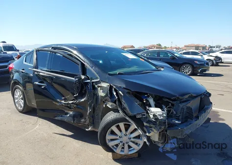 2014 Kia Forte Ex из США, поврежденный, VIN KNAFX4A89E5205602